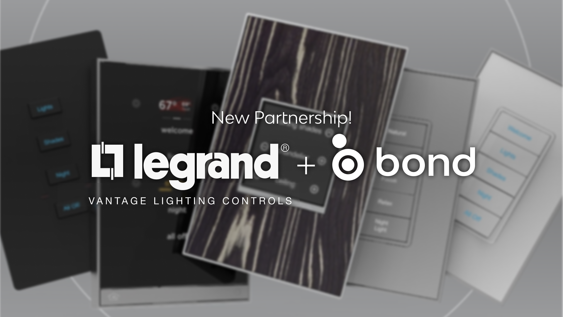 New Partnership! Vantage Lighting by Legrand