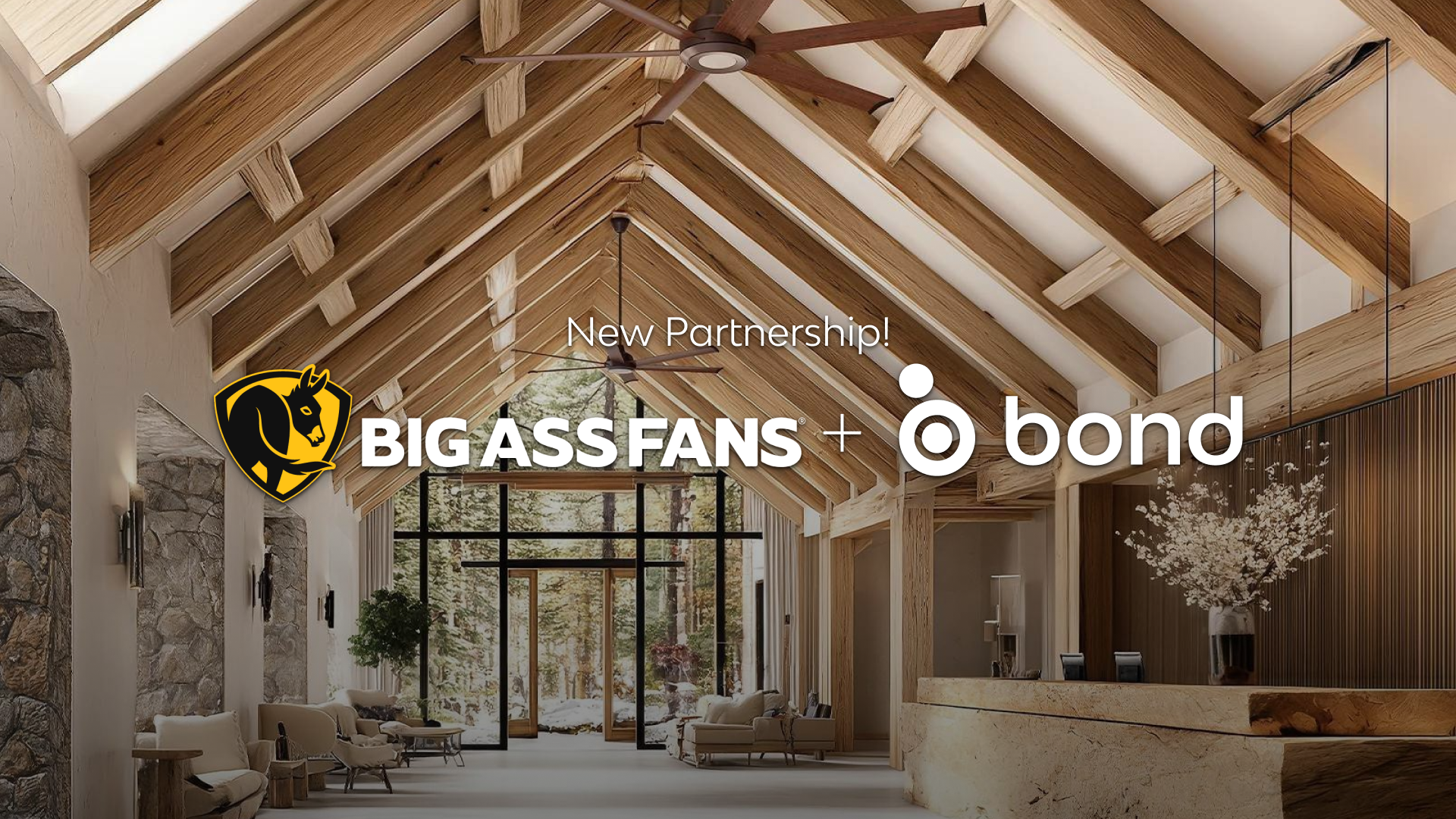 New partnership! Big Ass Fans
