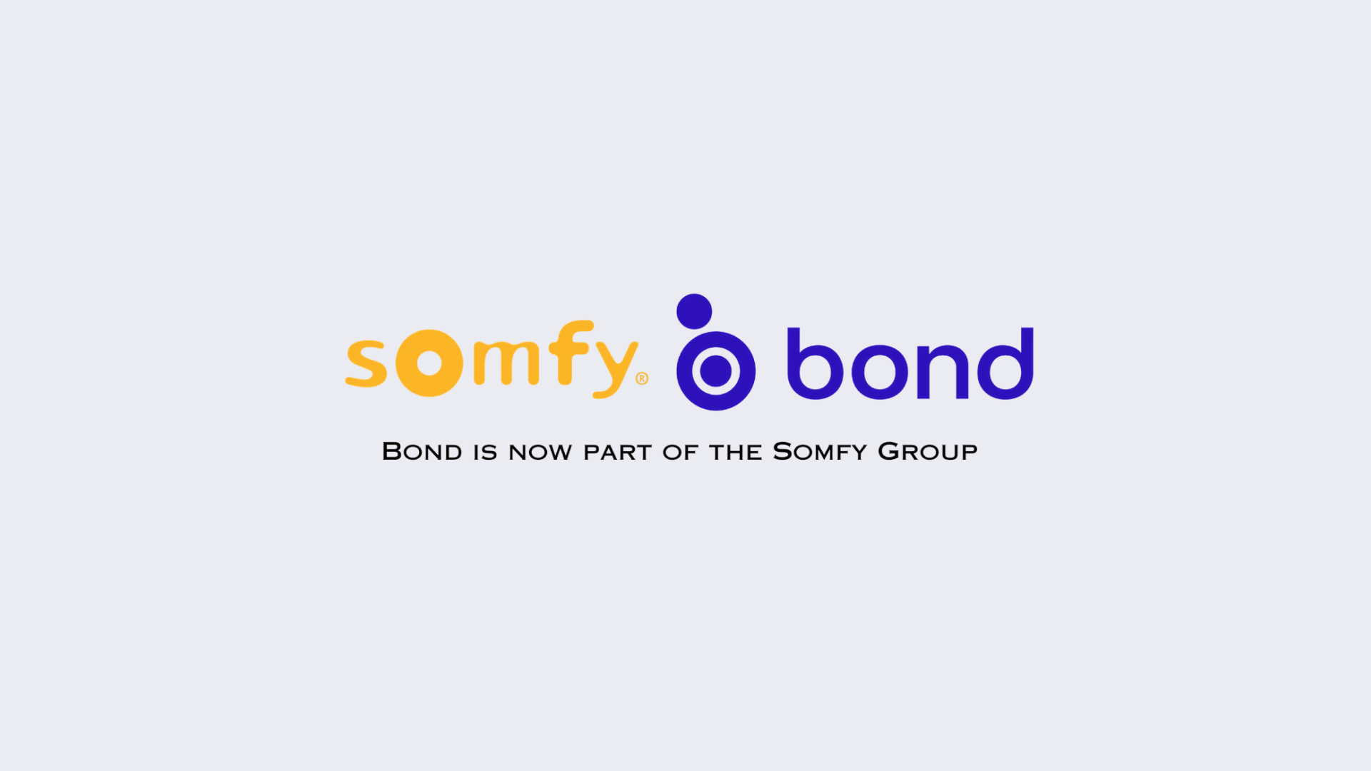 Bond Joins Somfy Group: An Exciting New Chapter Begins